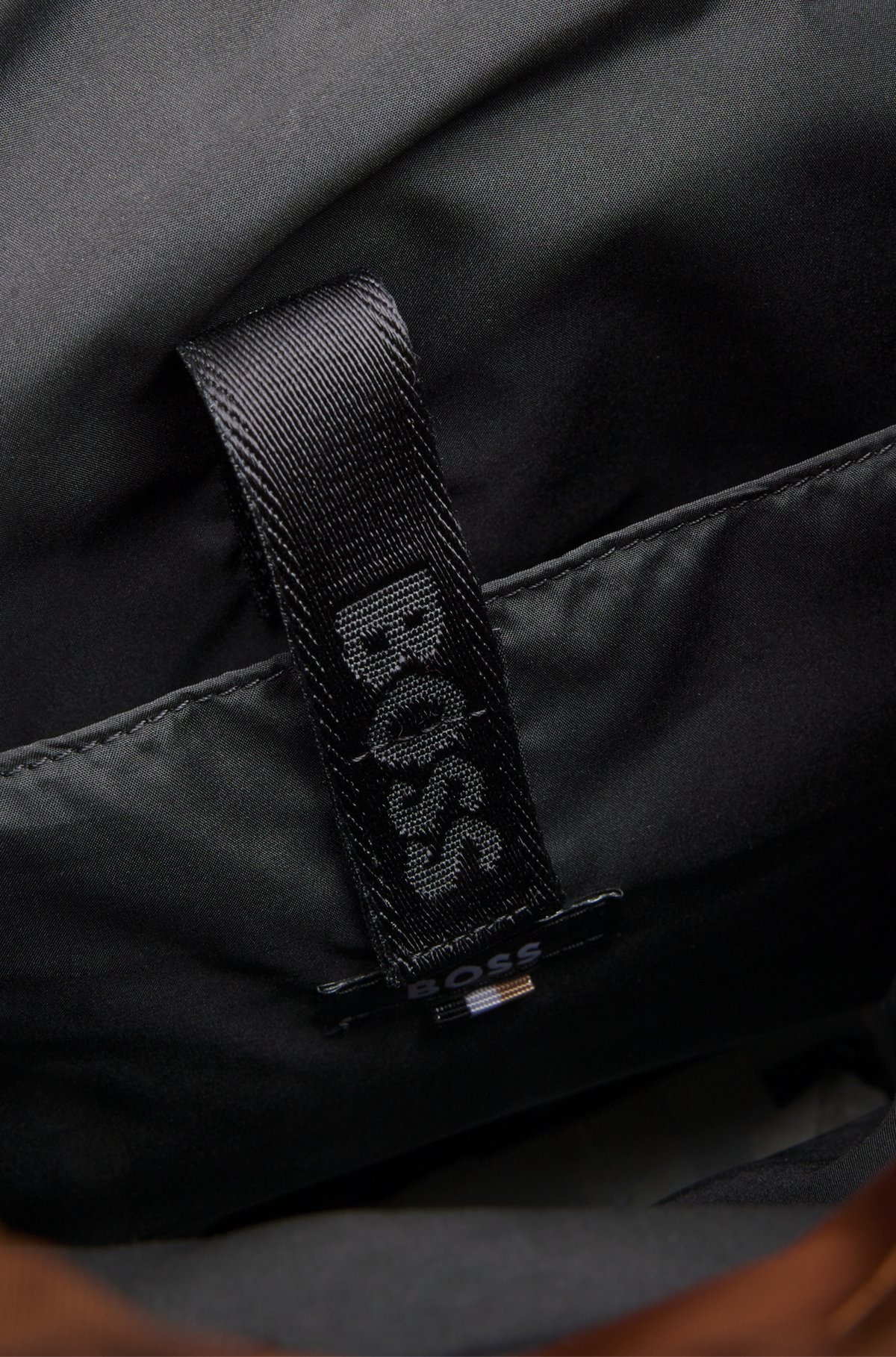BOSS SELECTED BY SHOHEI OHTANI MULTI-POCKET BACKPACK WITH DOUBLE B MONOGRAM TRIM - 4