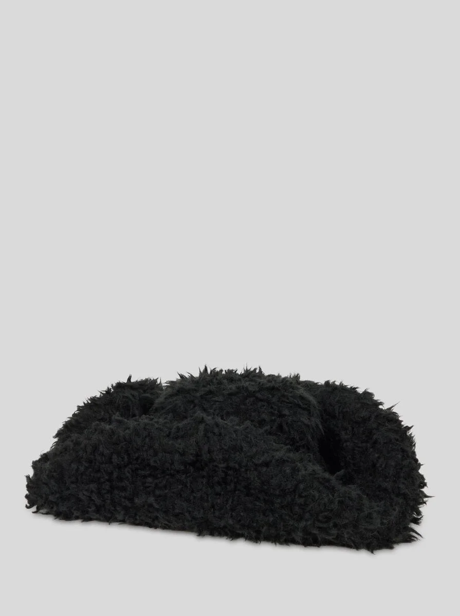 FAUX FUR COWBOY HAT - 1