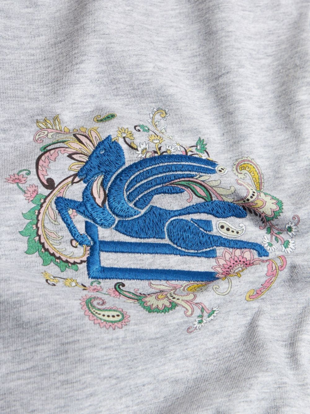 embroidered Pegaso t-shirt - 5