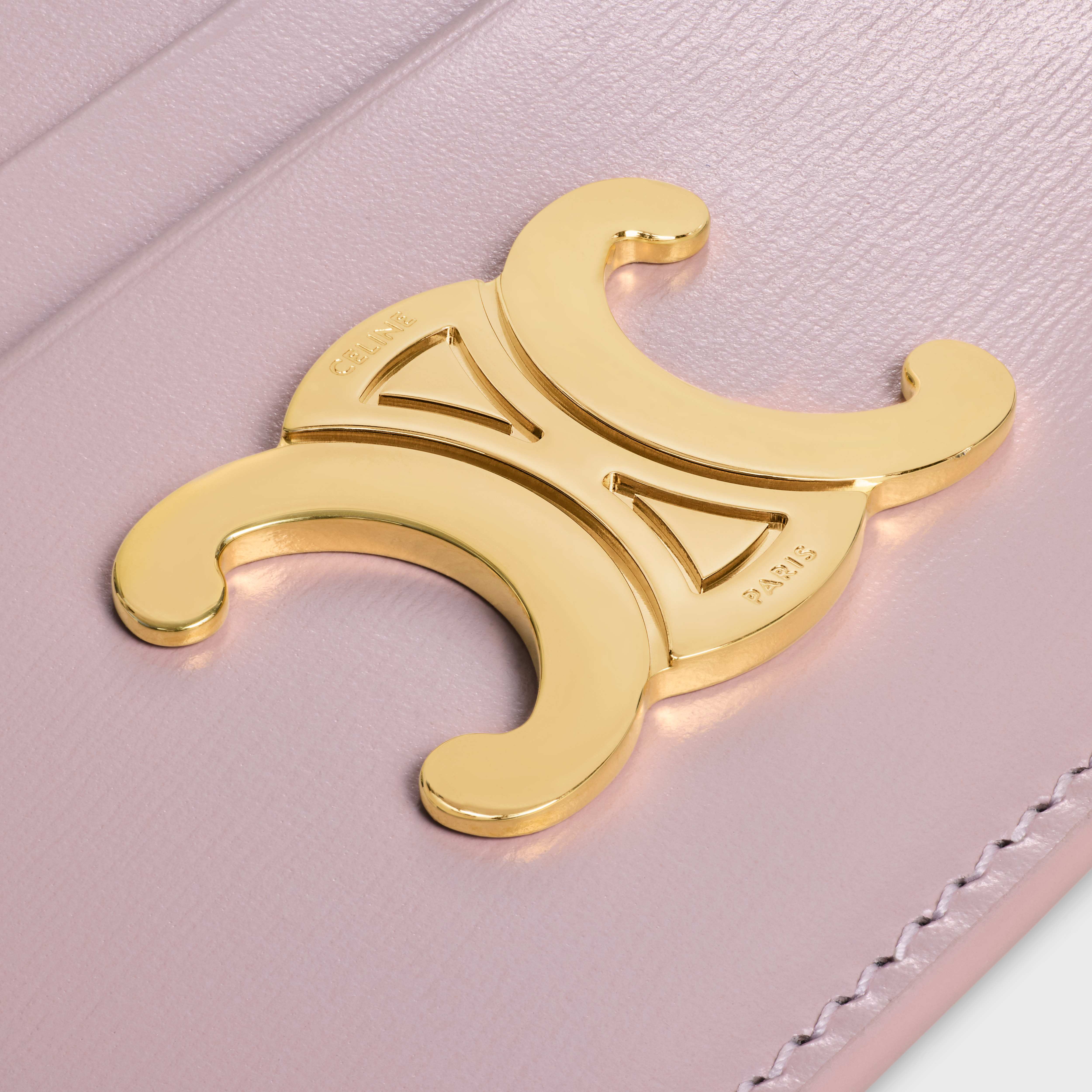 CARD HOLDER TRIOMPHE IN Shiny calfskin - 4