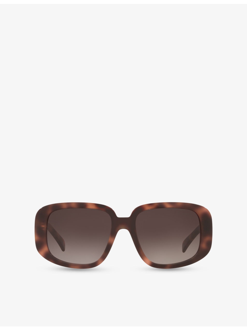 CL40299U Square-Frame Tortoiseshell Acetate Sunglasses - 1