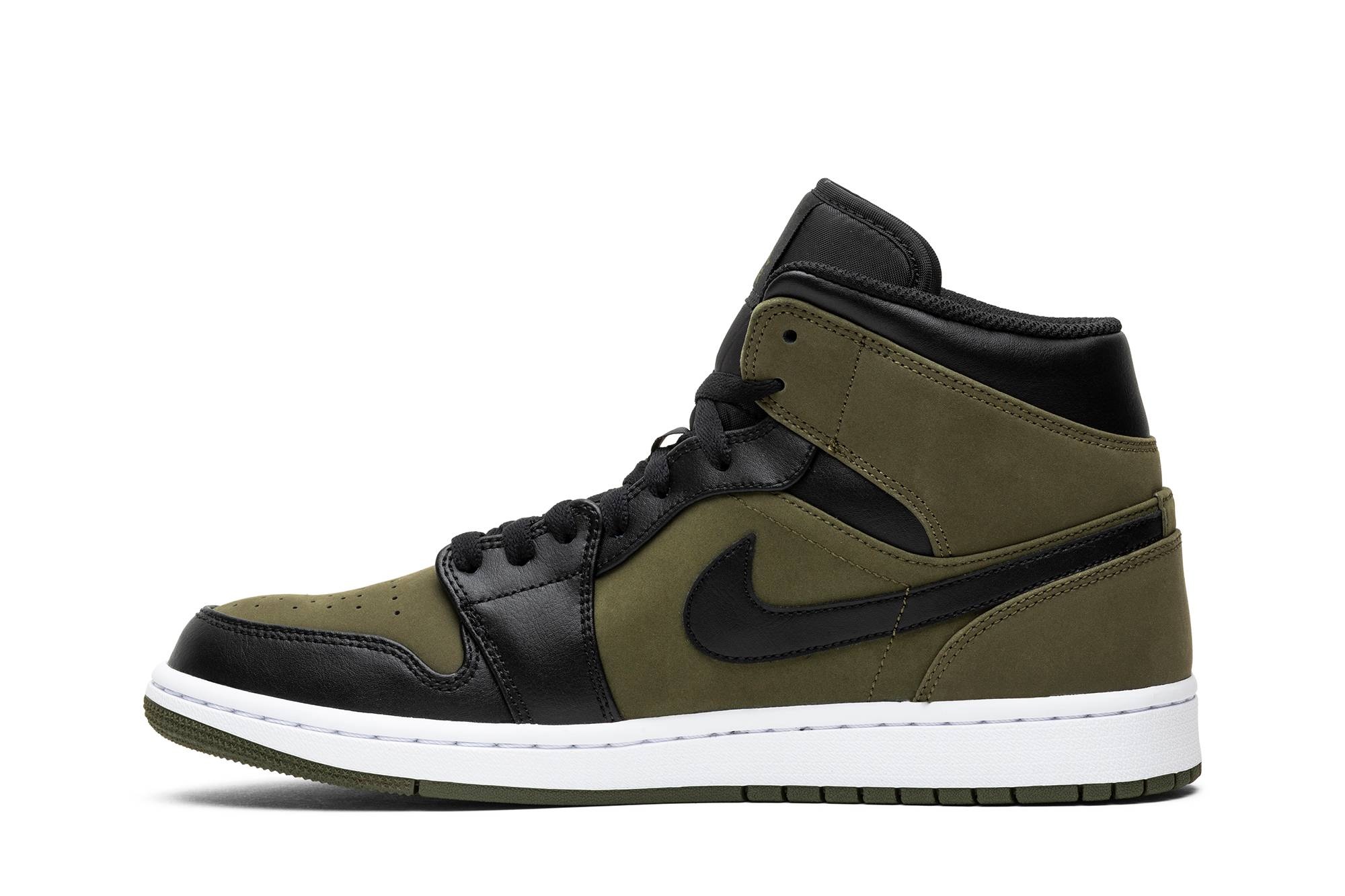 Air Jordan 1 Mid 'Olive Canvas' - 3