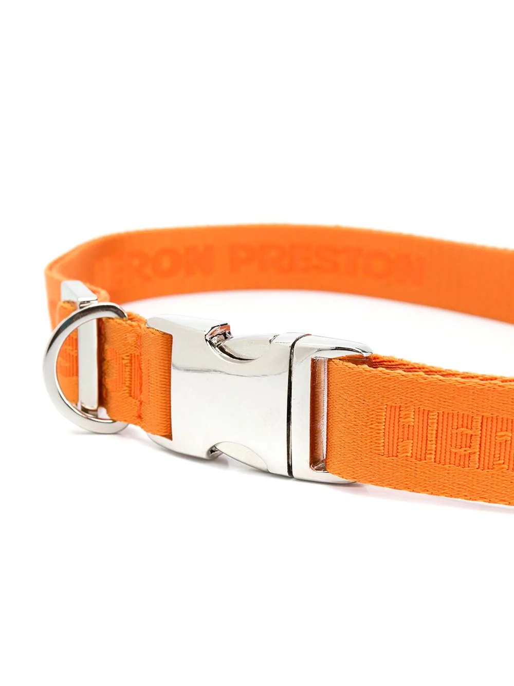 logo-jacquard collar and leash - 2