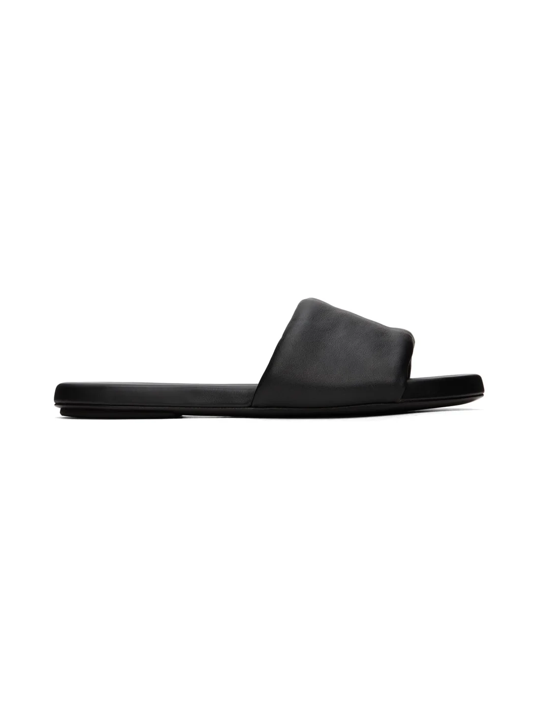 Black Spanciata Sandals - 1