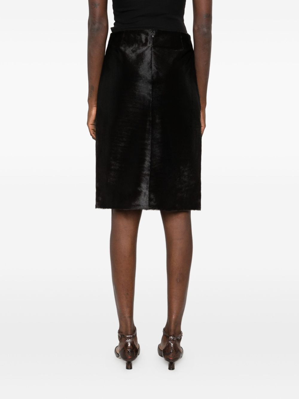 side-split midi skirt - 4