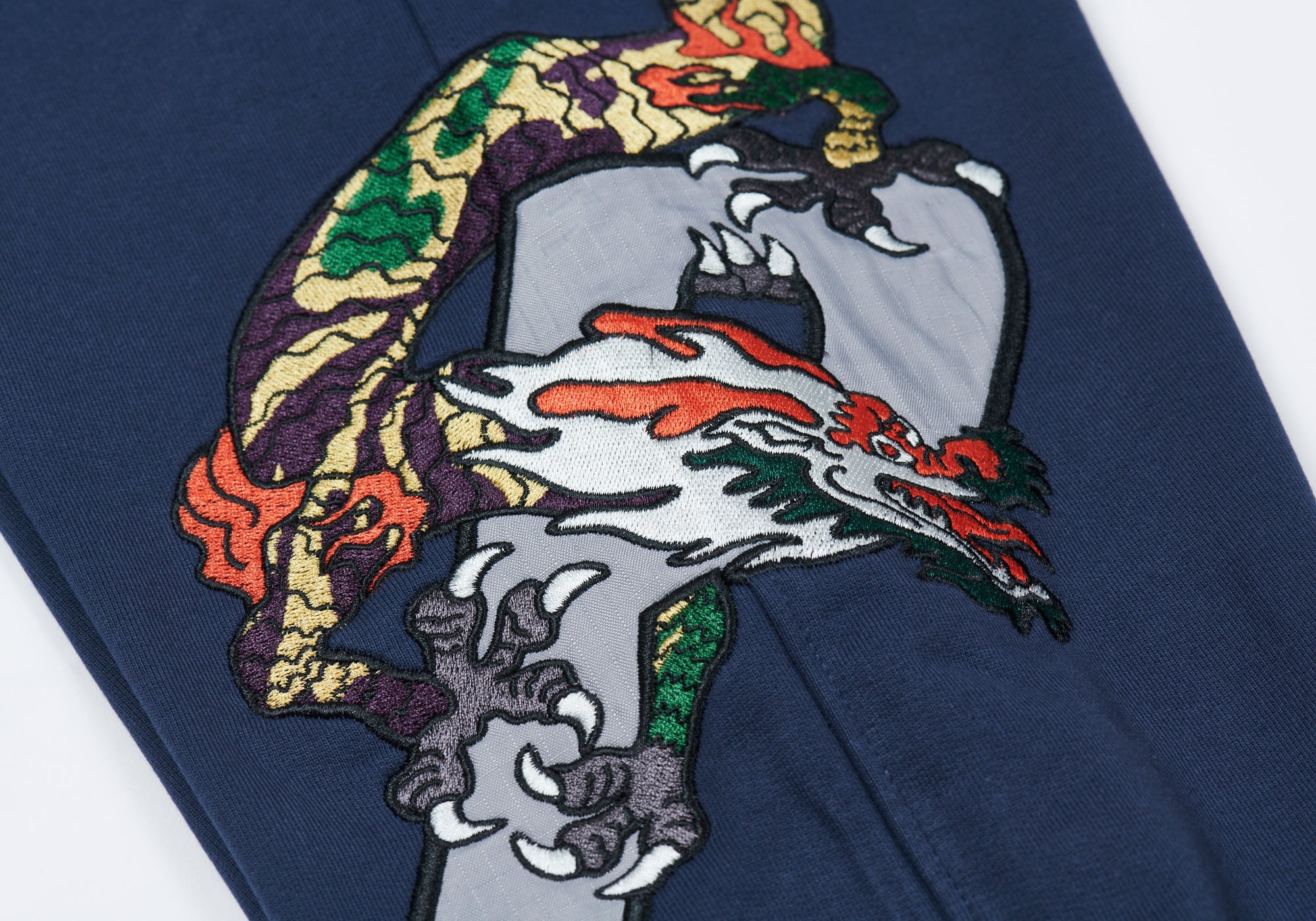 DRAGON SWEATPANTS NAVY - 4