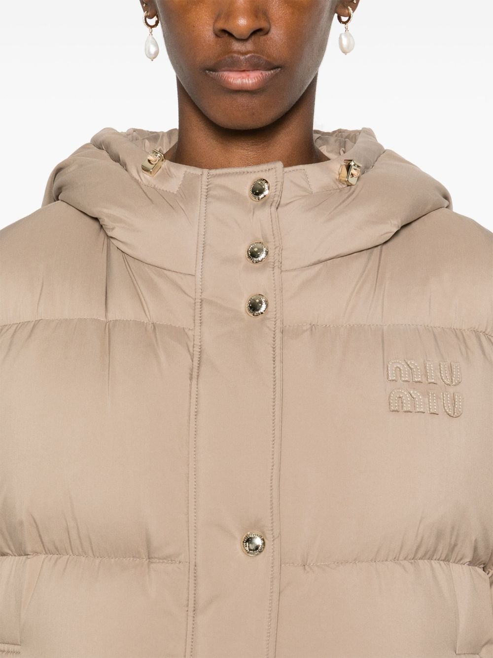 logo-appliqué jacket - 5