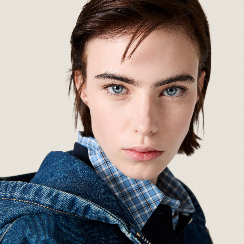 Denim hoodie jacket 6
