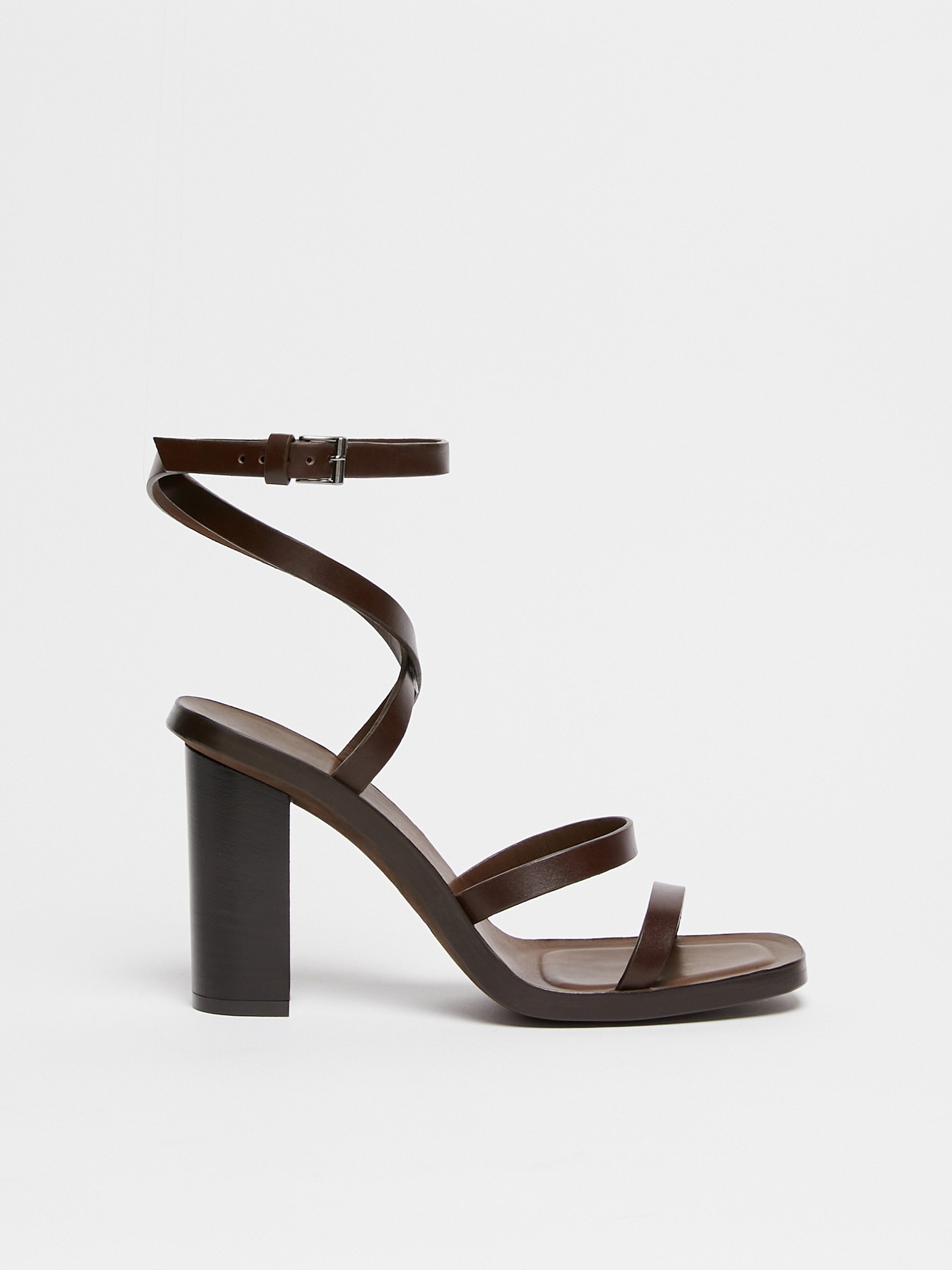 JUTTALSANDAL Smooth leather sandals - 1