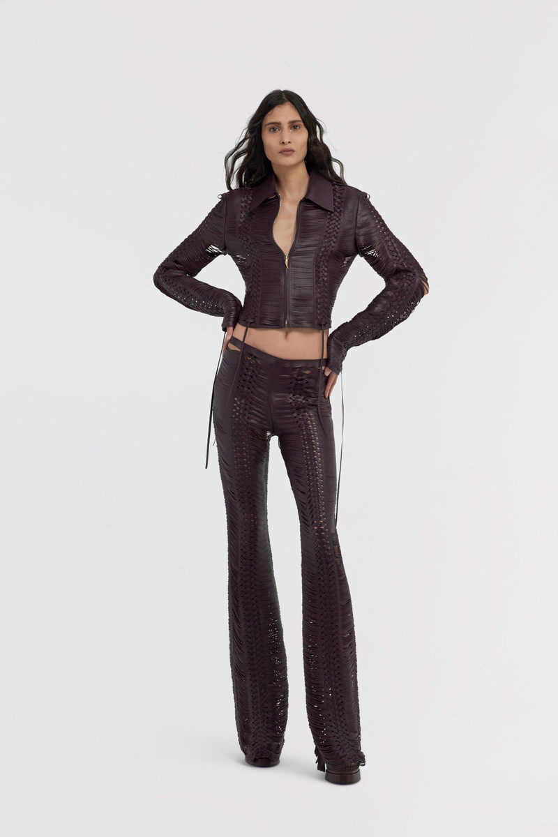 Roberto Cavalli Leather pants outlook