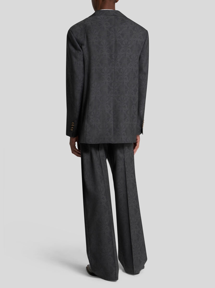 WOOL JACQUARD BLAZER - 4