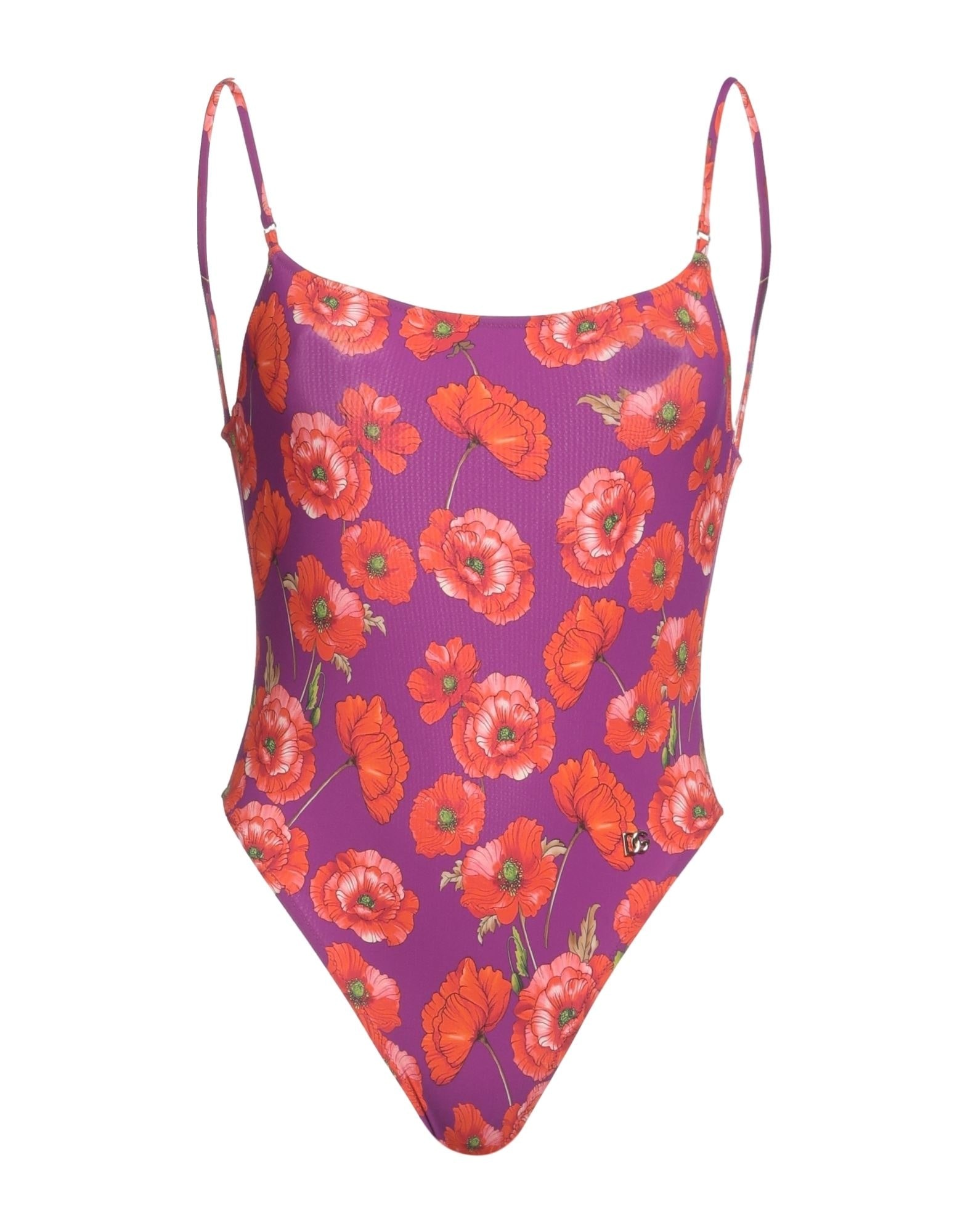 Purple Women's One-piece Swimsuits - 1