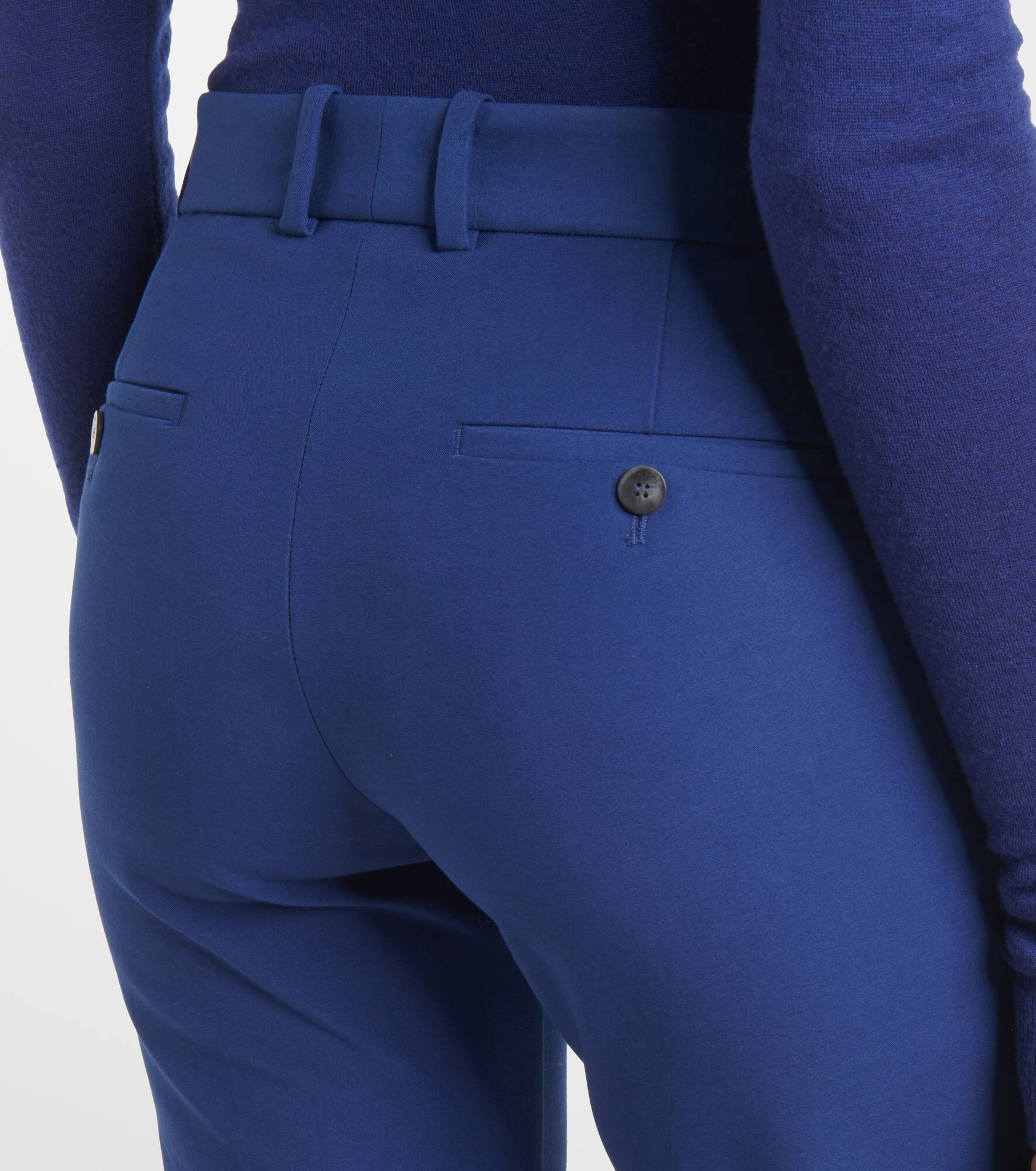 Bing Court cotton-blend slim pants - 6