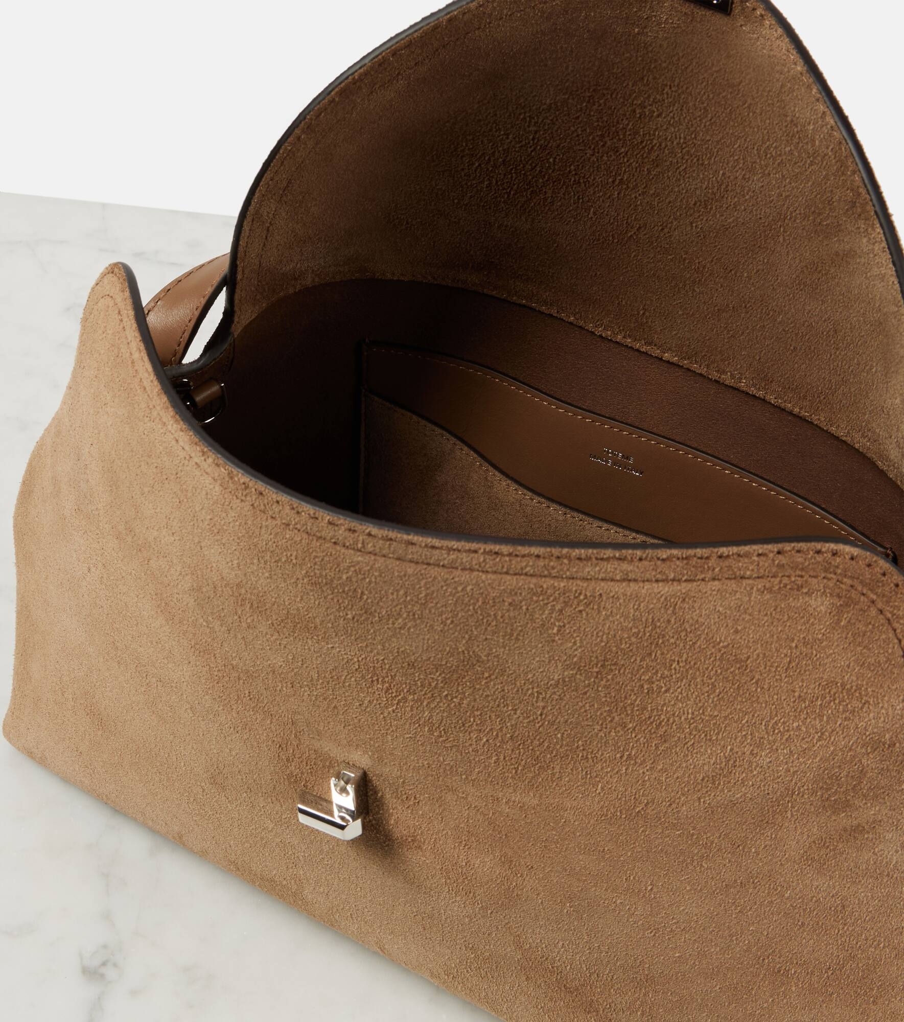 T-Lock suede tote bag - 3