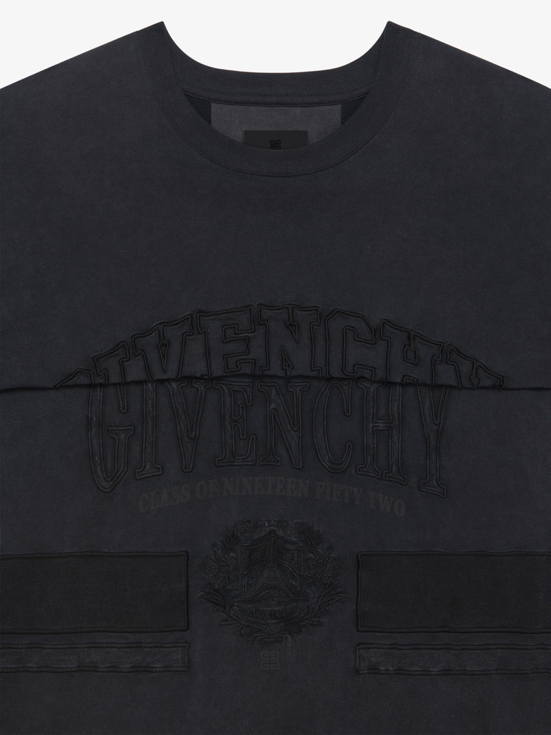 GIVENCHY DOUBLE LAYER T-SHIRT IN COTTON 6