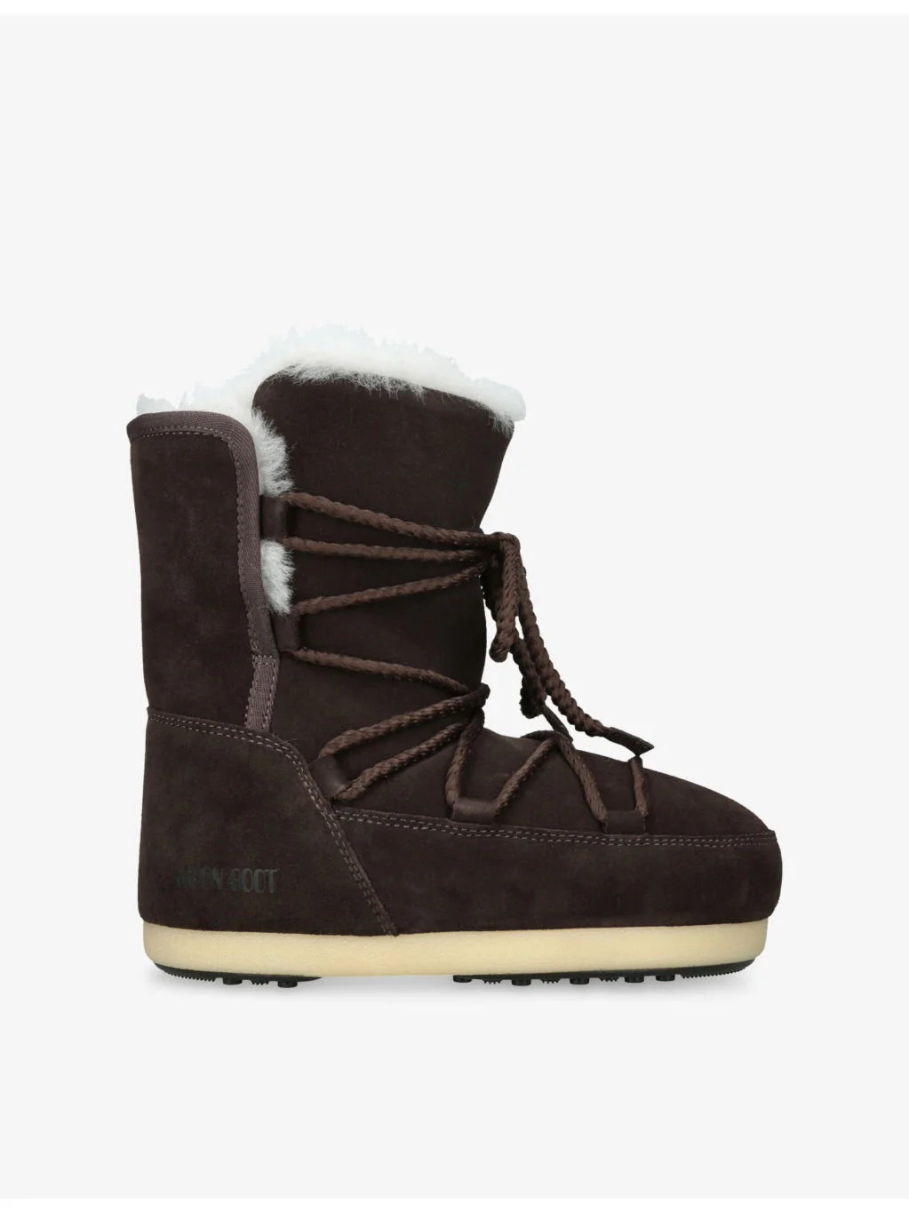 EVX Suede And Shearling Snow Boots - 1