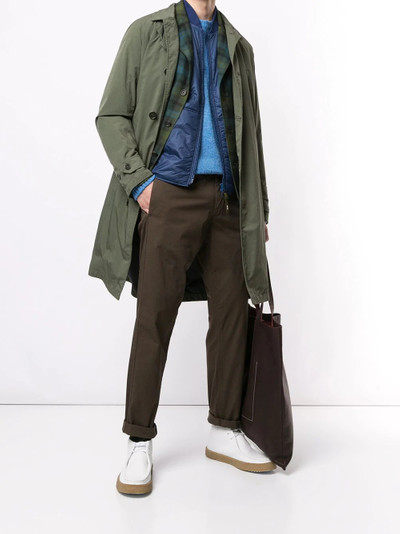 Aspesi boxy fit button down coat outlook