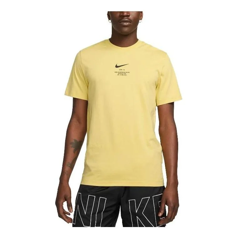 Nike Swoosh Sportswear Nike Sportswear NSW T-Shirt 'Yellow' DZ2882-700 - 1