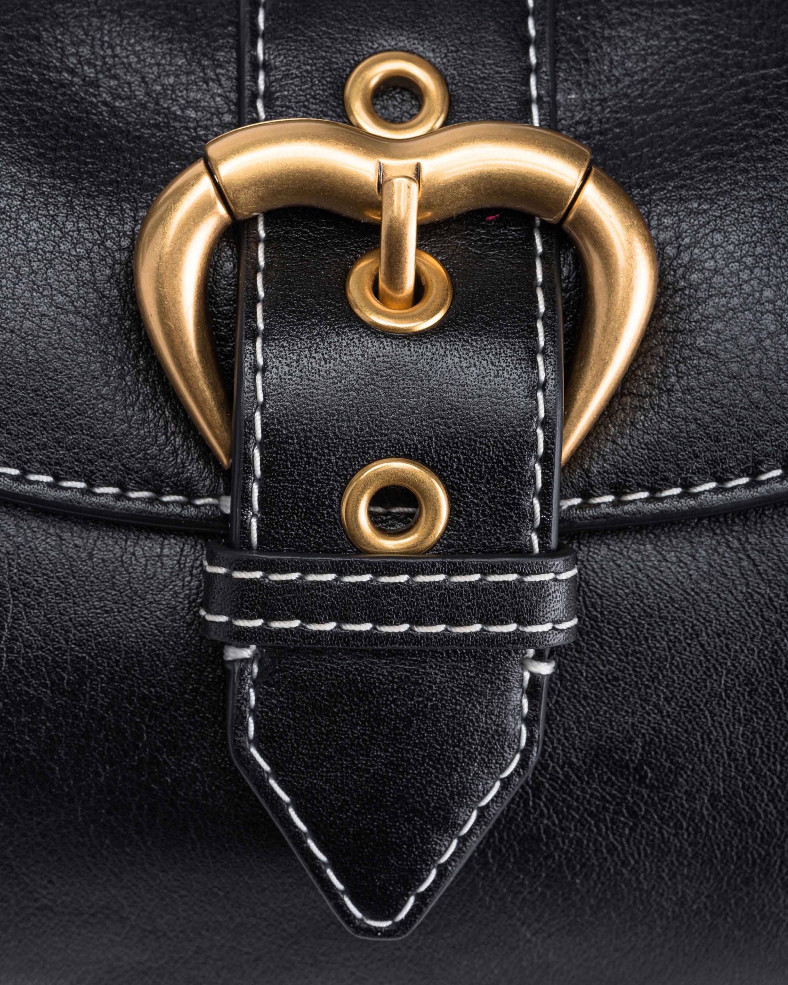 JOLENE SMALL SHOULDER BAG WITH METAL STRAP - 5