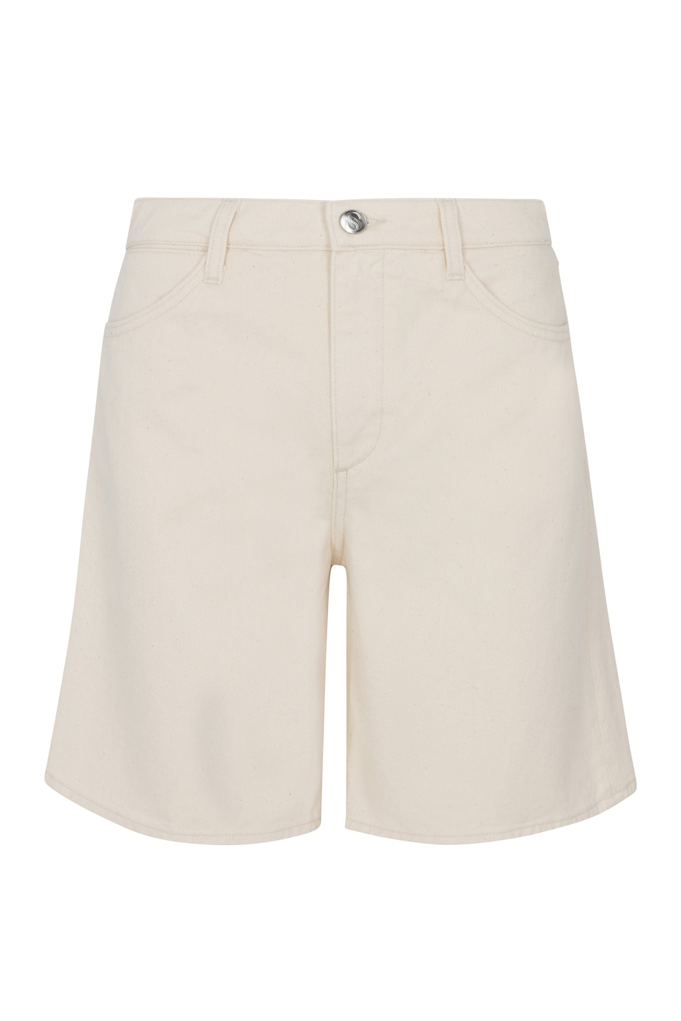 YOKO A-LINE DENIM SHORTS - 6