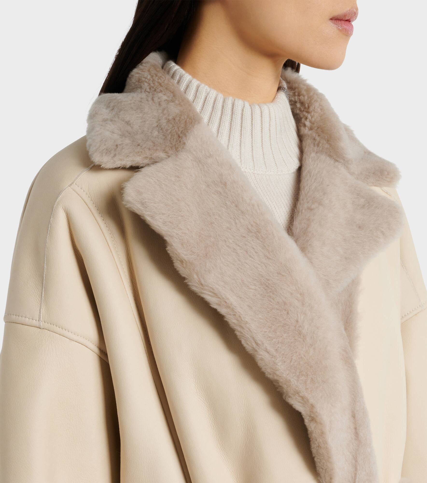 Shearling coat - 4