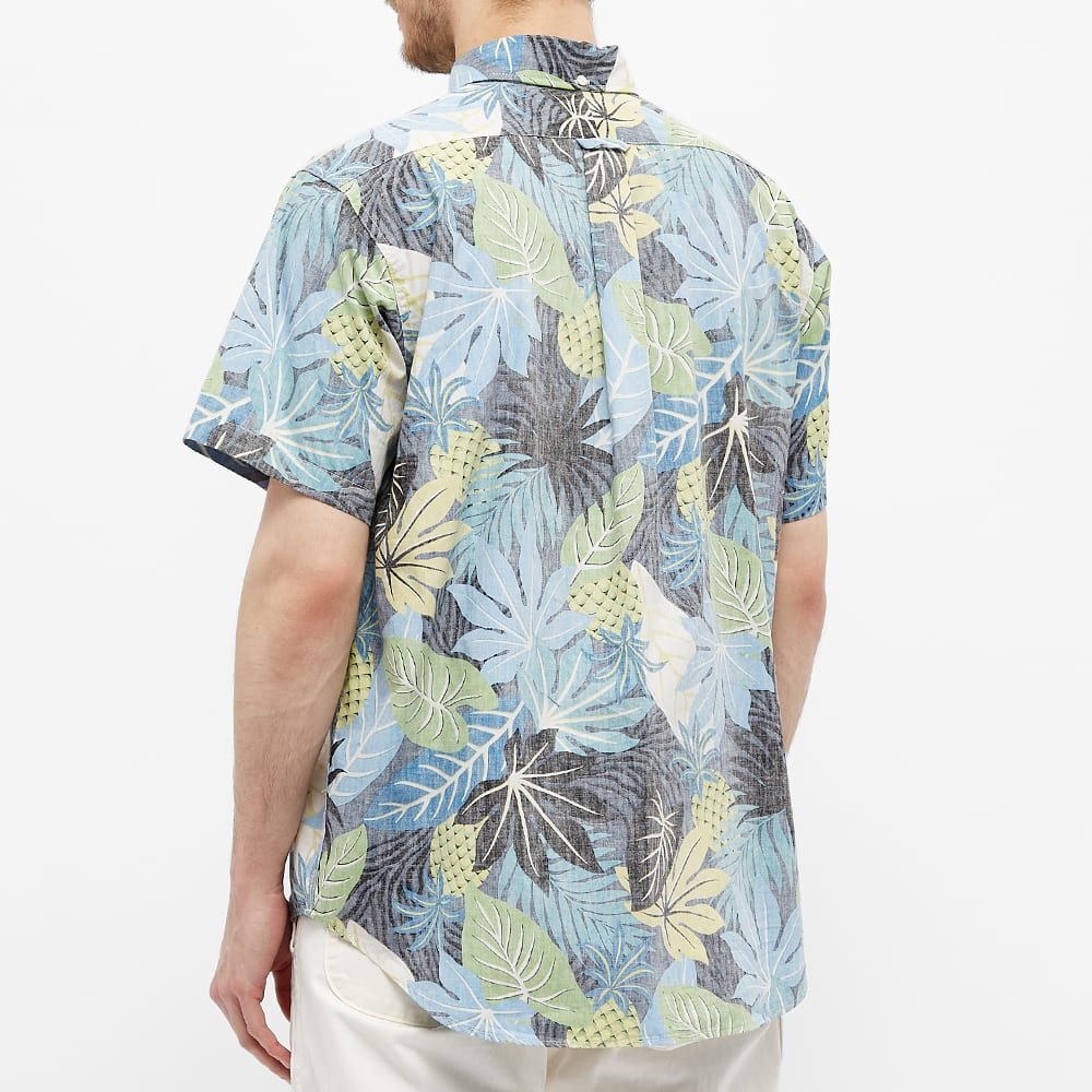 Engineered Garments Short Sleeve Hawaiian Popover Button Down Shirt - 5