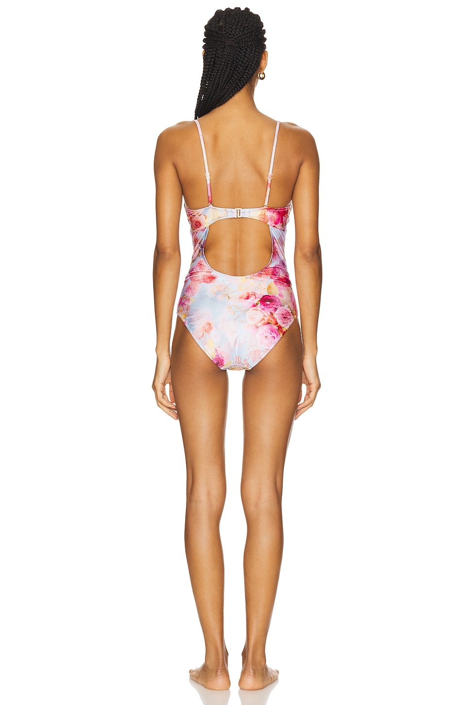Amie Soft Cloud Underwire Bandeau One Piece Swimsuit - 4