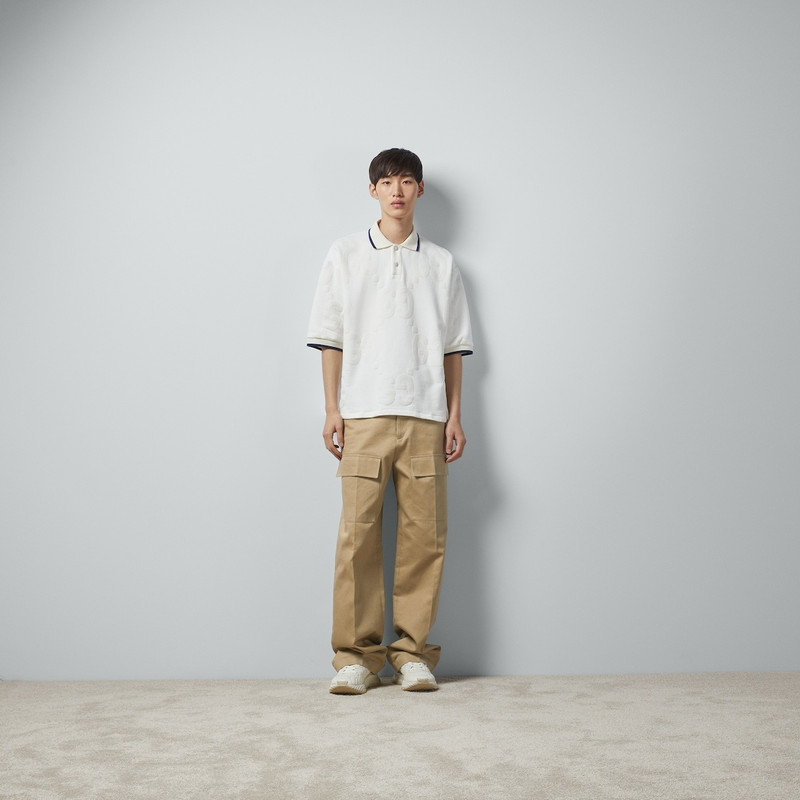 GUCCI Cotton wide leg cargo pant outlook