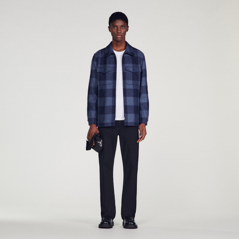 Sandro CHECK JACKET outlook