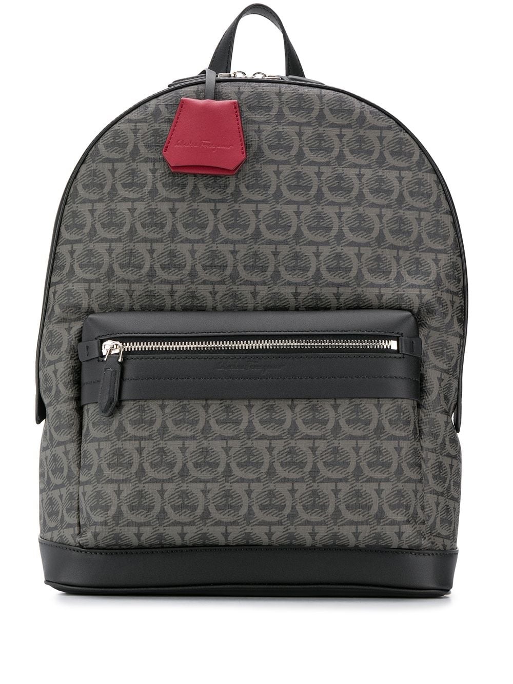 interlocking Gancini print backpack - 1