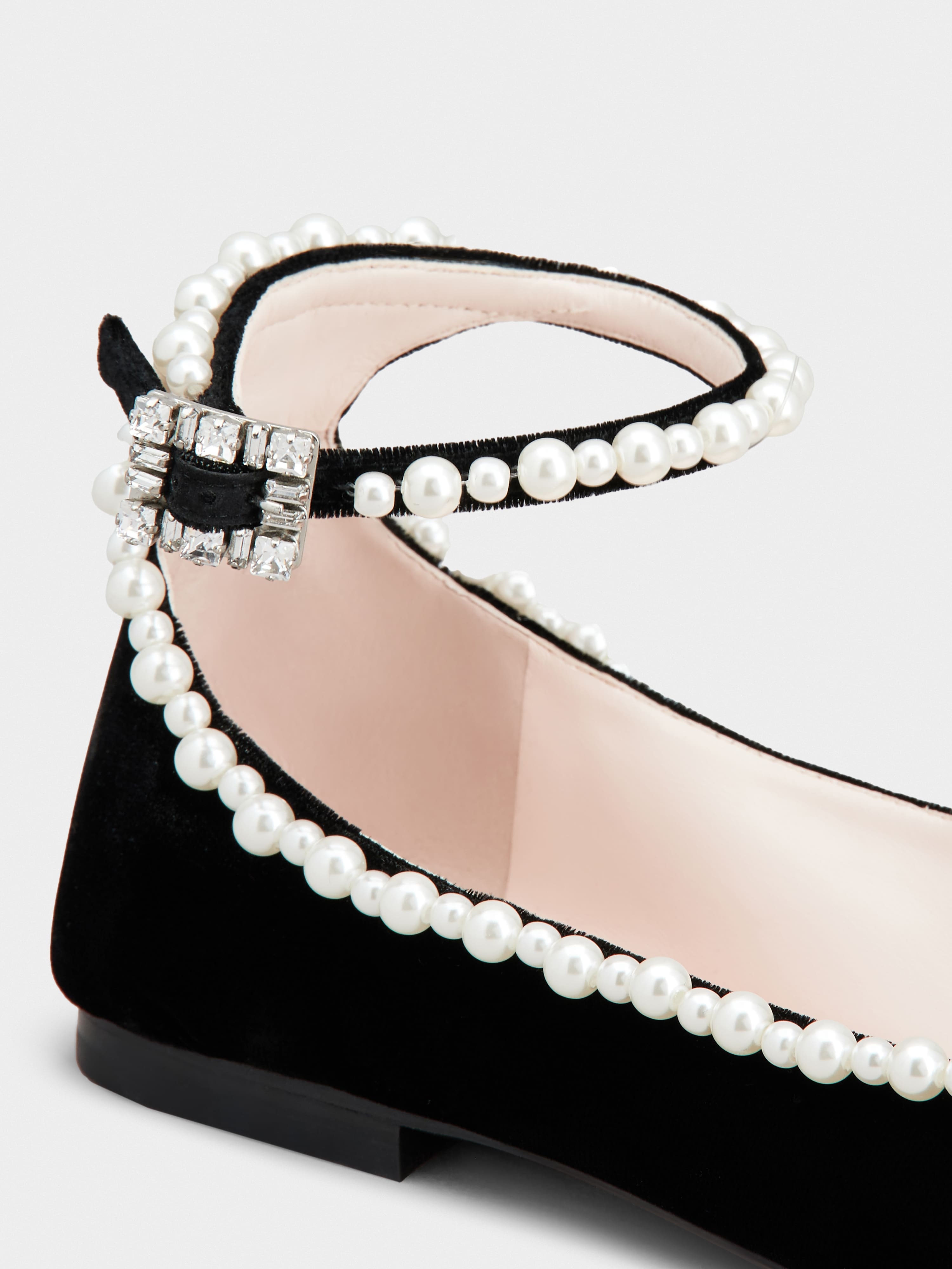 Mary Janes in velvet - 3