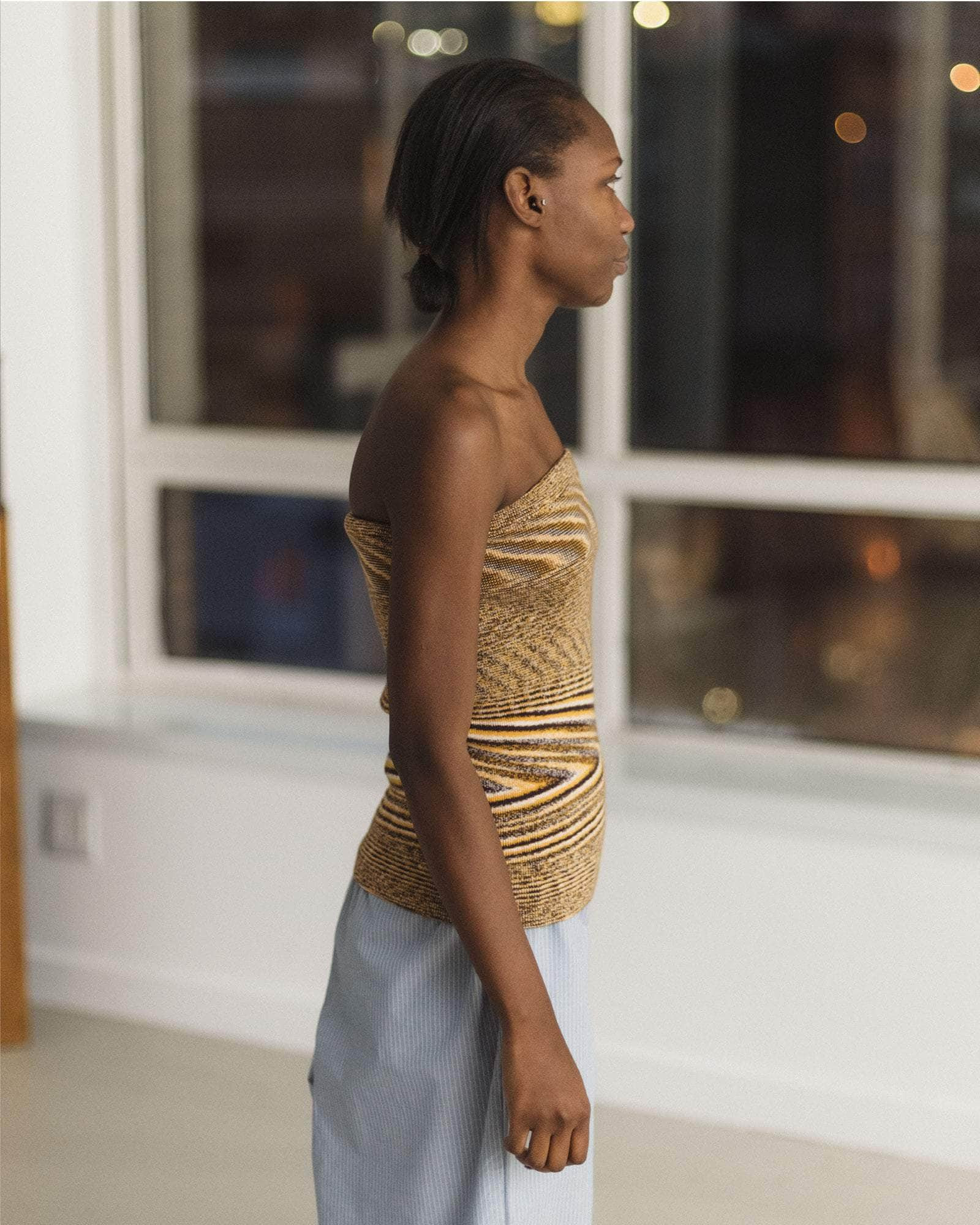 Flute Skirt - Organic Cotton Knit - 7