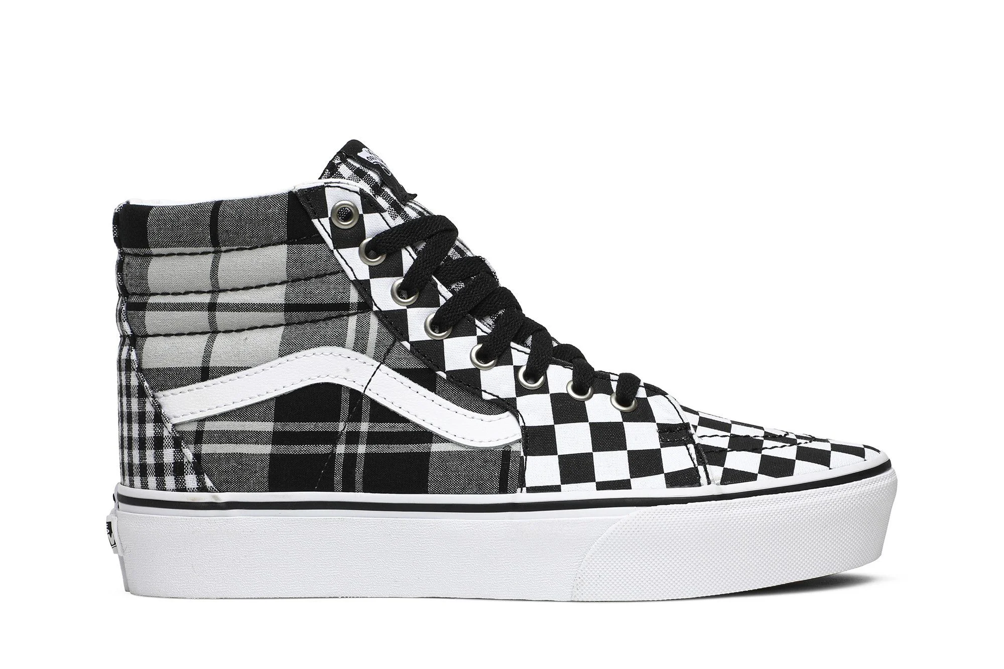 Vans Sk8-Hi Platform 'Plaid Checkerboard' - 1