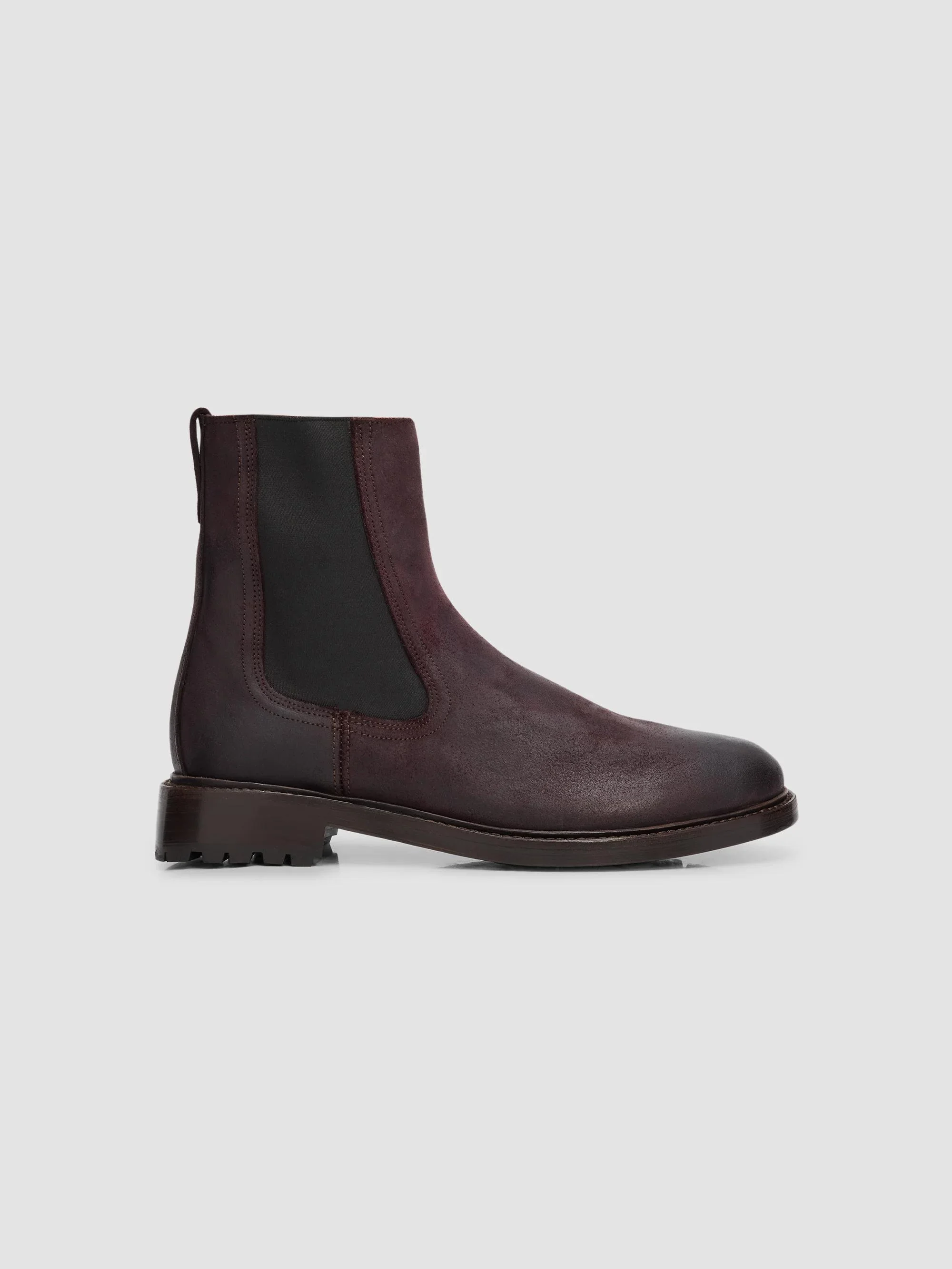 Men's Marshall Leather Chelsea Boots - Dark Tobacco - 1