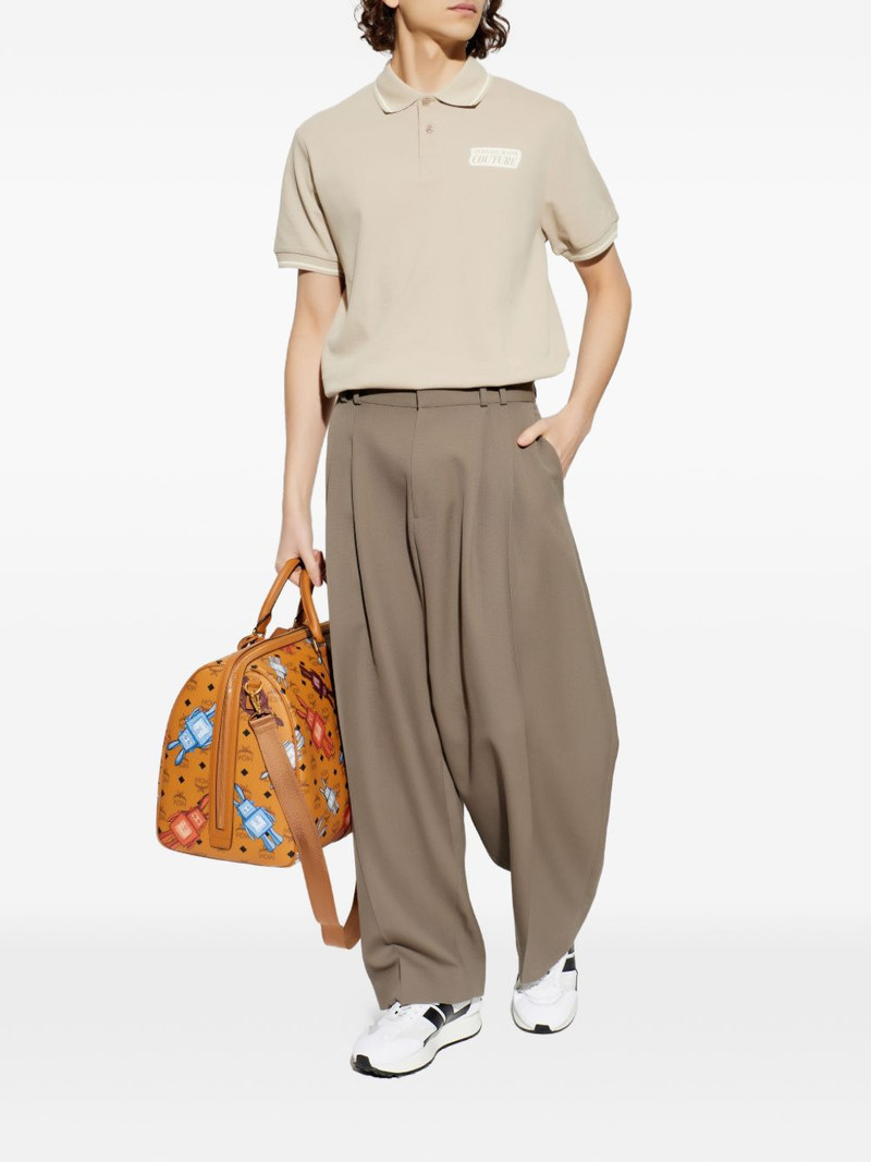 VERSACE JEANS COUTURE tipped logo polo shirt outlook