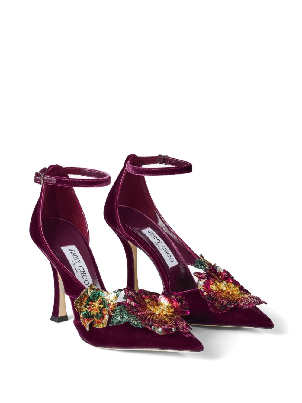 Azara floral-embellished pumps - 2