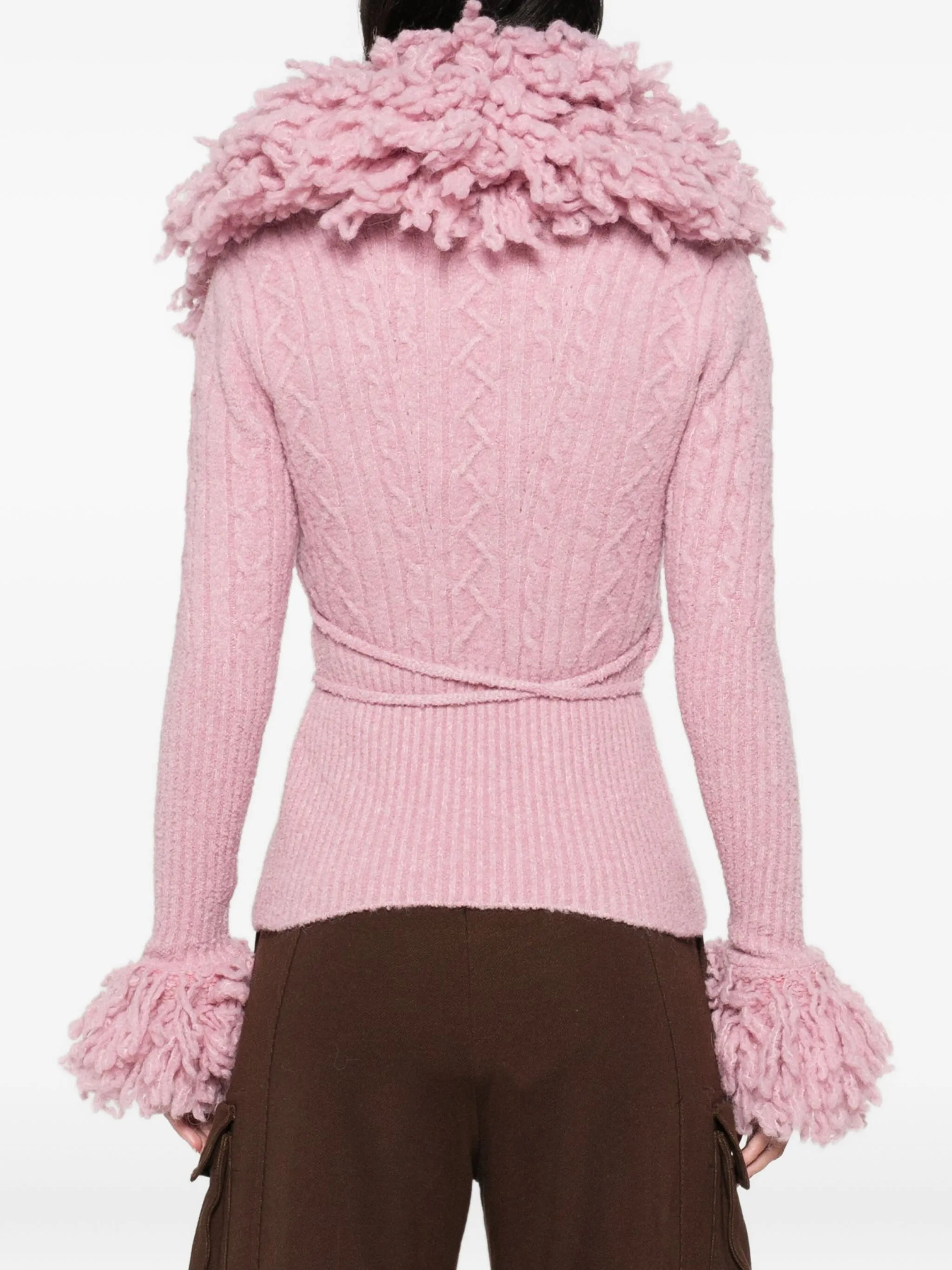 The Attico Cable-knit Cardigan - 2