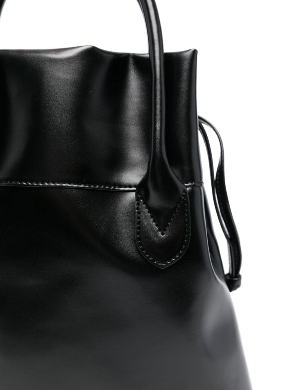 faux-leather tote bag - 4