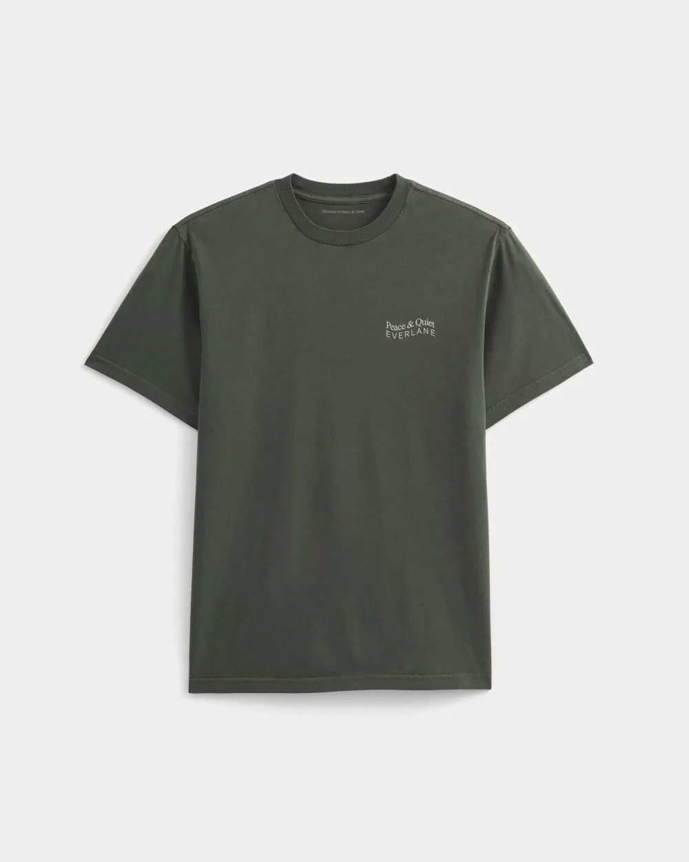 EVERLANE X PEACE & QUIET GRAPHIC LOGO TEE - 1