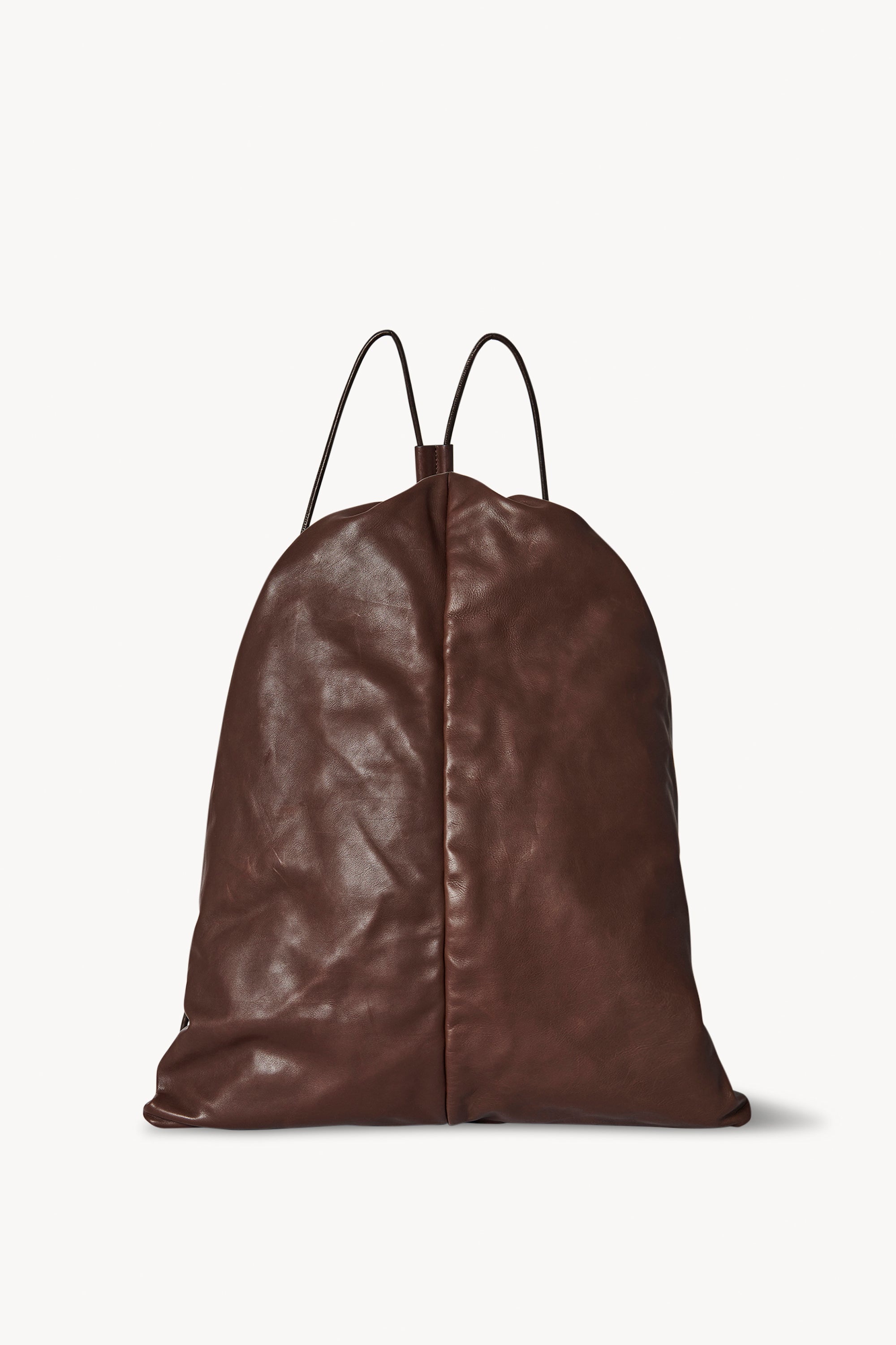 Puffy Backpack in Leather - 1