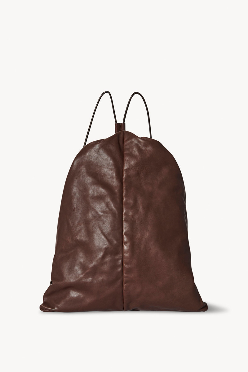 Puffy Backpack in Leather 1