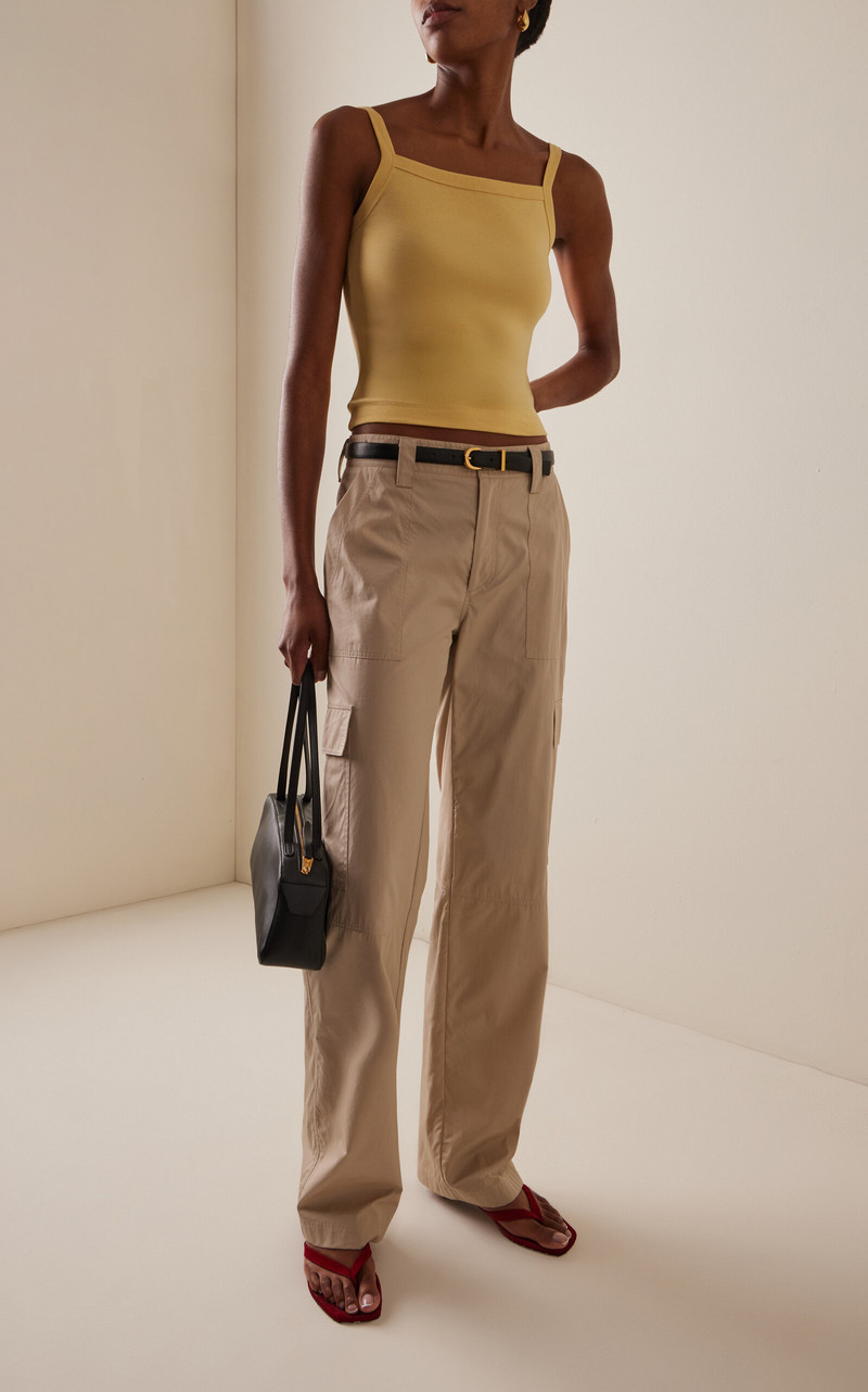 FLORE FLORE May Cotton Cami Top yellow outlook