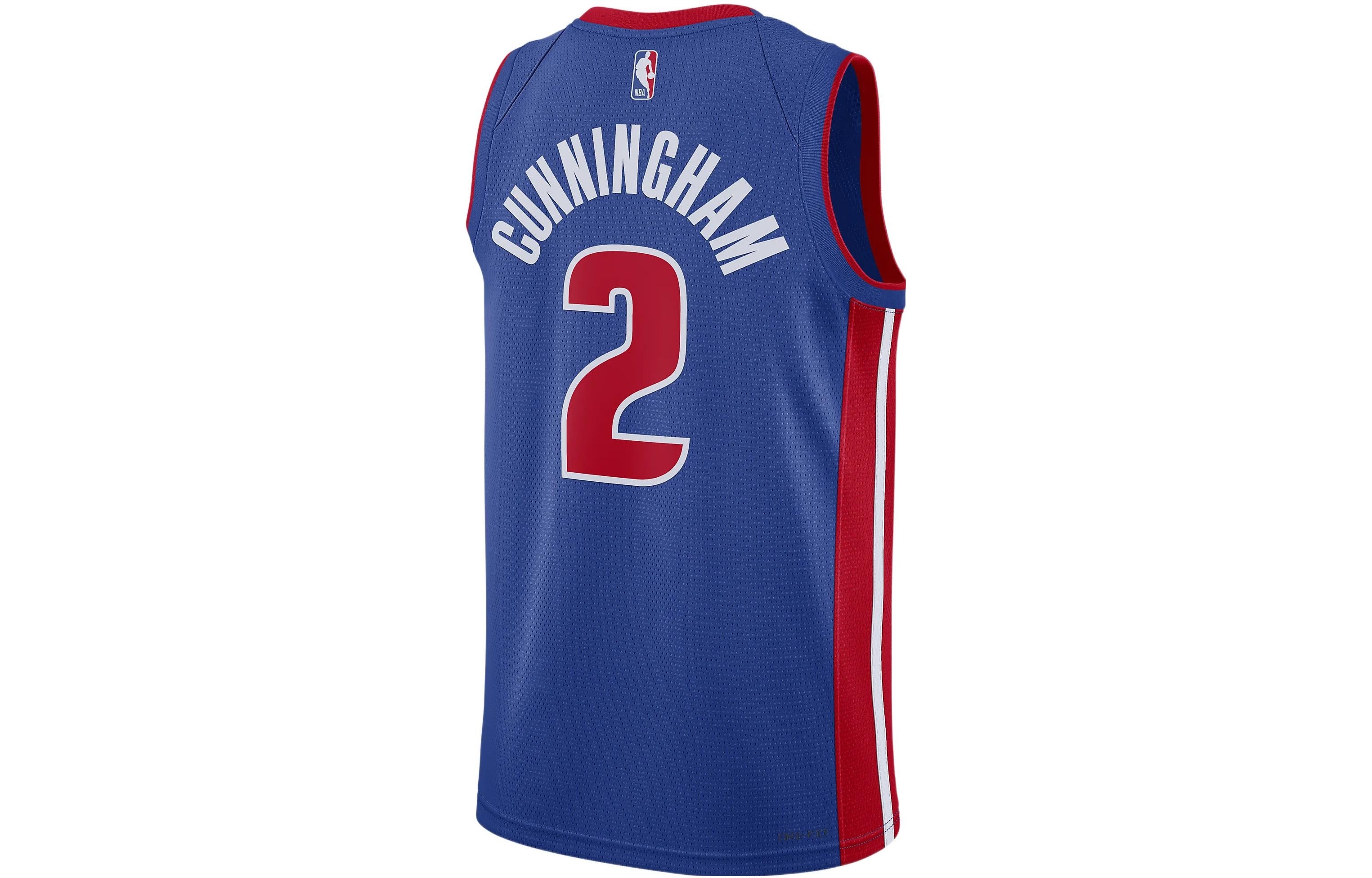 Nike Dri-FIT NBA Detroit Pistons Cade Cunningham Icon Edition 2022/23 Swingman Jersey DN2004-401 - 2