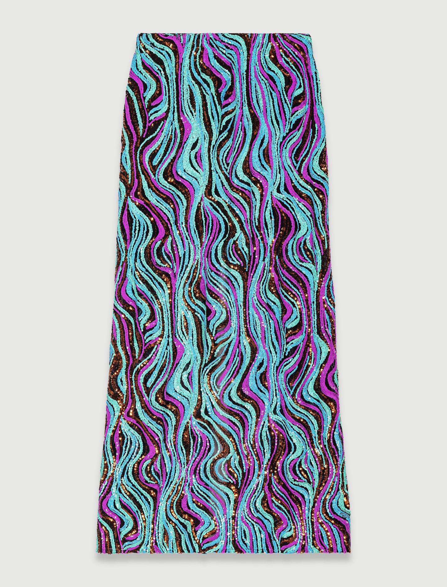 Sequin maxi skirt - 1