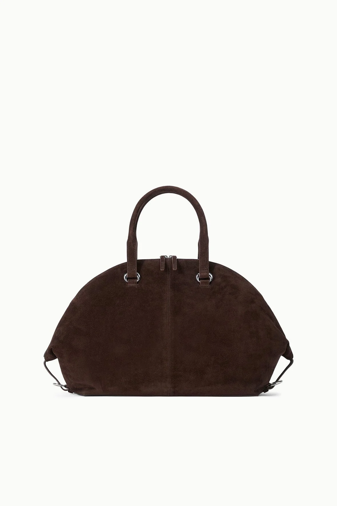 STAUD HESTER SATCHEL ESPRESSO SUEDE - 1