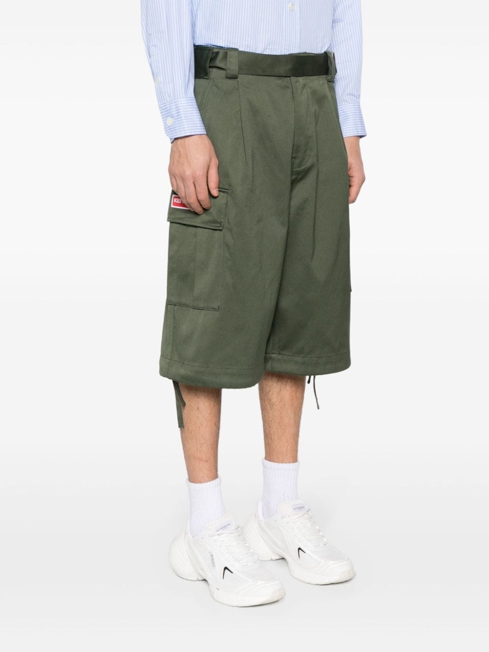 Army cargo cotton shorts - 3
