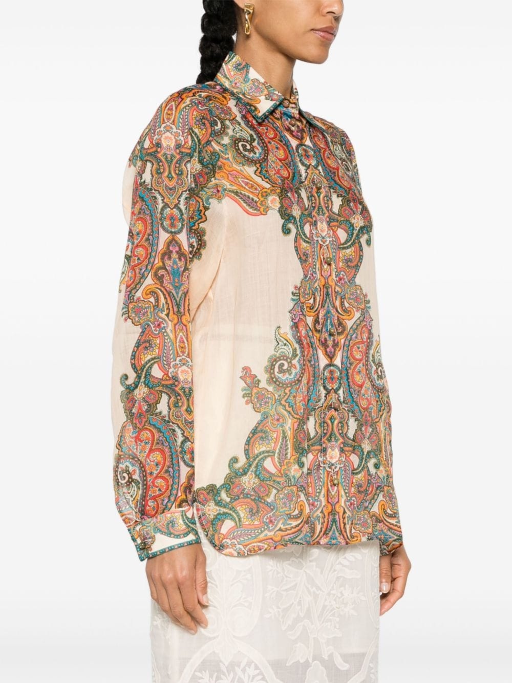 Ottie paisley-print shirt - 3