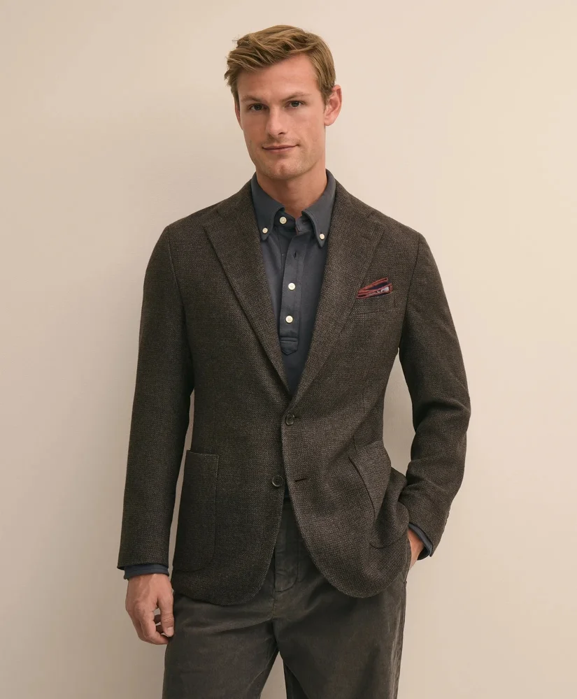 The Cloud Jacket in Wool-Cotton-Silk-Cashmere - 1