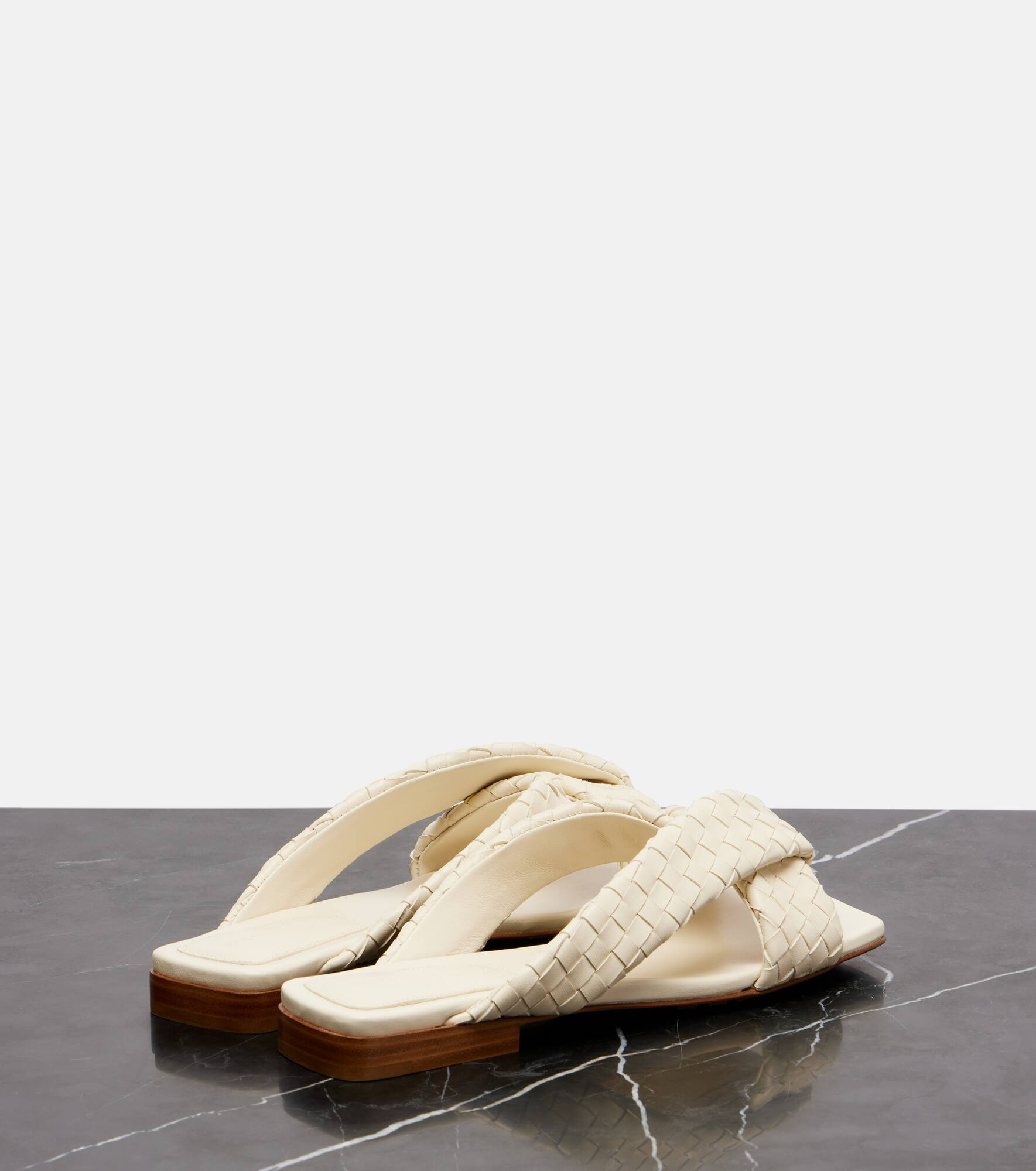 Riva Intrecciato leather sandals - 2