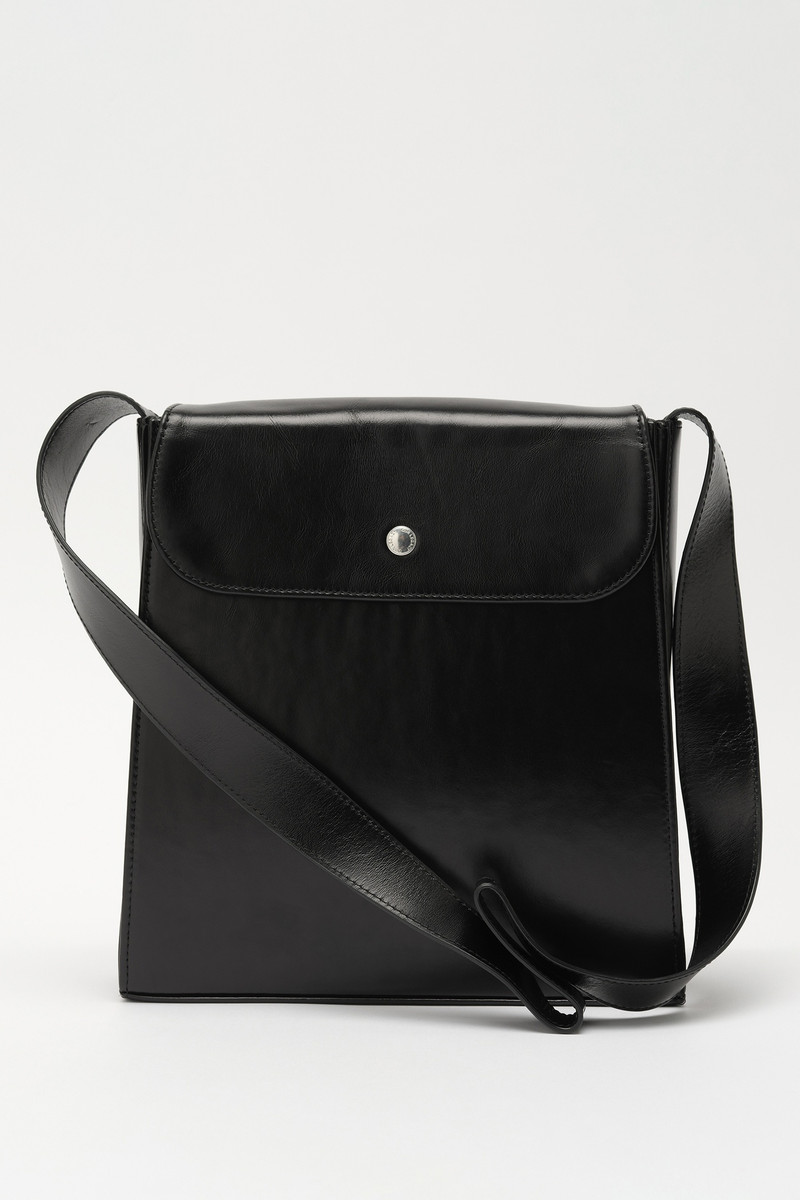 Extended Bag Aamon Black Leather 1